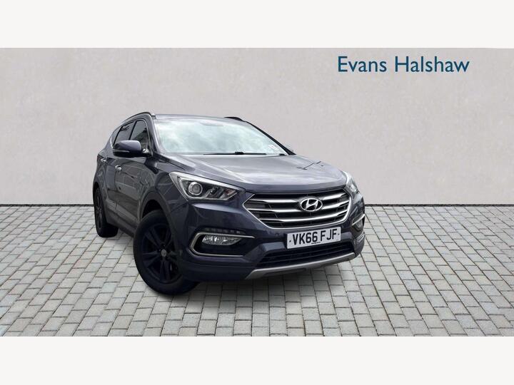 Hyundai SANTA FE DIESEL ESTATE 2.2 CRDi Blue Drive Premium Auto 4WD Euro 6 (s/s) 5dr (7 Seat)