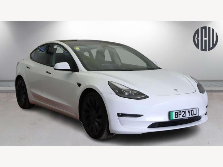Tesla MODEL 3 (Dual Motor) Performance Auto 4WDE 4dr (Performance Upgrade)