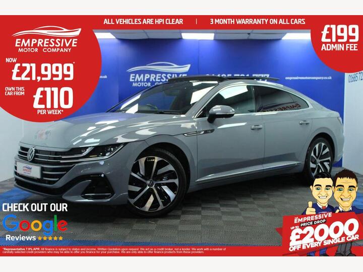 Volkswagen ARTEON 1.4 TSI 13kWh R-Line Fastback DSG Euro 6 (s/s) 5dr