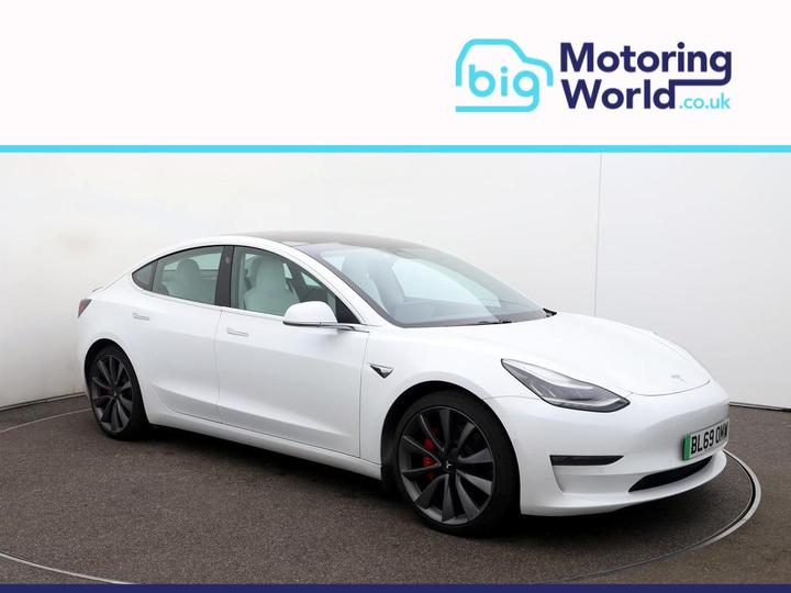 Tesla Model 3 (Dual Motor) Performance Auto 4WDE 4dr (Performance Upgrade)