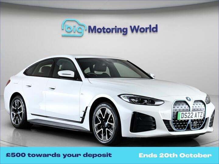 BMW I4 40 83.9kWh M Sport Gran Coupe Auto EDrive 5dr