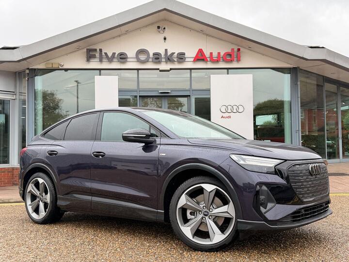 Audi Q4 E-tron 45 Black Edition Sportback Auto Quattro 5dr 82kWh