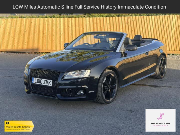 Audi A5 Cabriolet 2.7 TDI V6 S Line Multitronic Euro 5 2dr