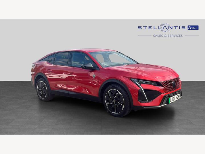 Peugeot E-408 58kWh GT Fastback Auto 5dr Peugeot E-408 58kWh GT Fastback Auto 5dr