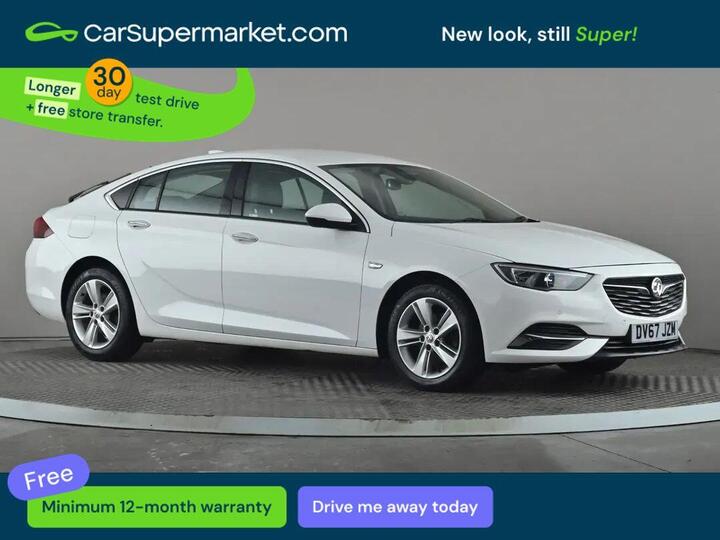 Vauxhall Insignia 1.6 Turbo D EcoTEC Tech Line Nav Grand Sport Euro 6 (s/s) 5dr Vauxhall Insignia 1.6 Turbo D EcoTEC Tech Line Nav Grand Sport Euro 6 (s/s) 5dr
