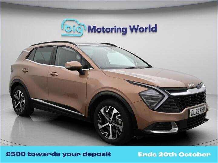 Kia Sportage 1.6 H T-GDi 4 Auto Euro 6 (s/s) 5dr