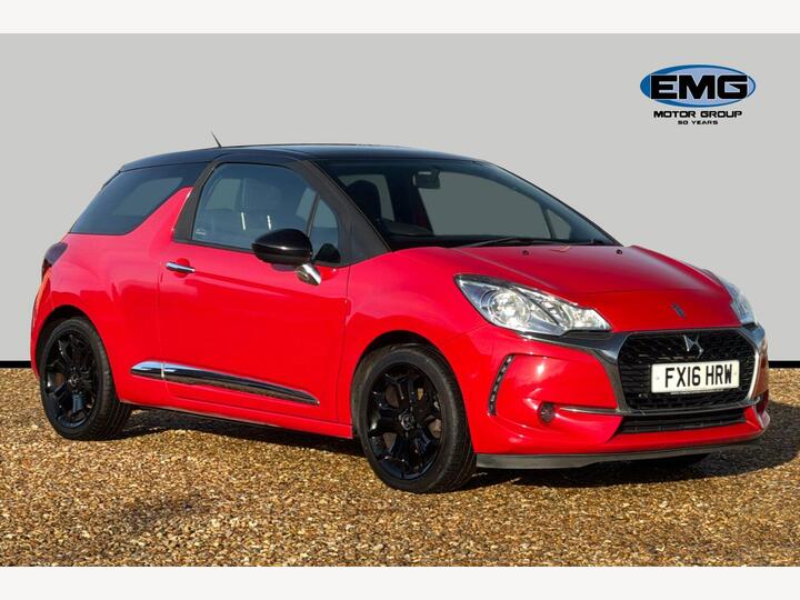 DS AUTOMOBILES DS 3 1.6 BlueHDi Elegance Euro 6 (s/s) 3dr