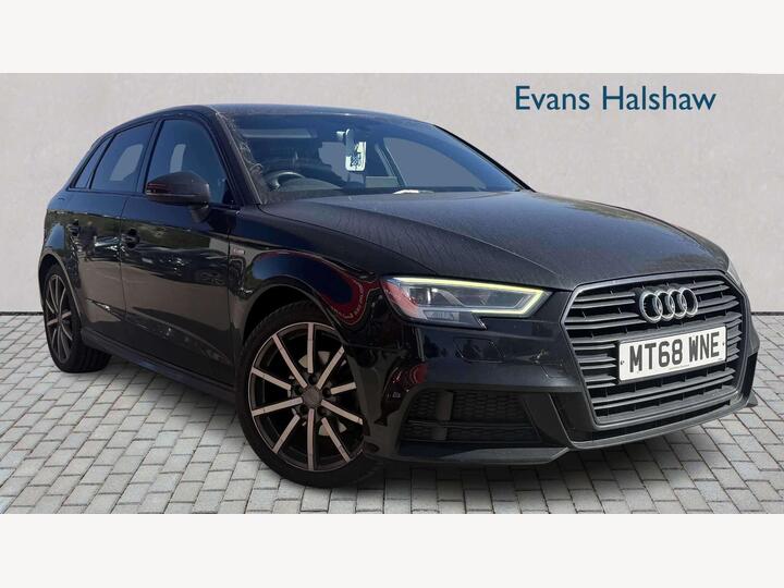 Audi A3 1.0 TFSI 30 Black Edition Sportback Euro 6 (s/s) 5dr