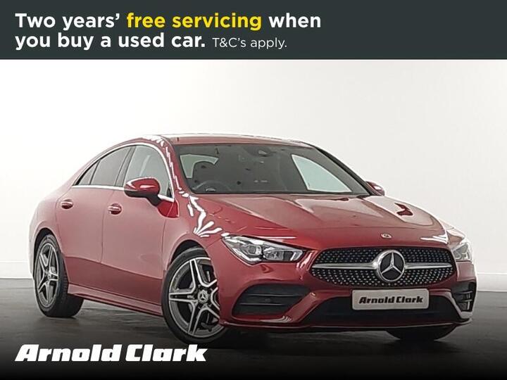 Mercedes-Benz CLA 1.3 CLA200 AMG Line Coupe 7G-DCT Euro 6 (s/s) 4dr