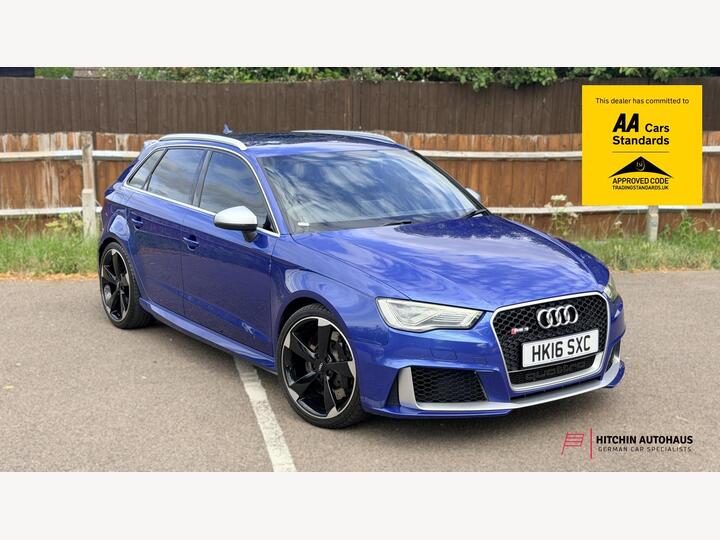 Audi RS3 2.5 TFSI Sportback S Tronic Quattro Euro 6 (s/s) 5dr (Nav)