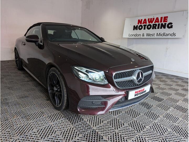 Mercedes-Benz E Class 2.0 E220d AMG Line (Premium Plus) Cabriolet G-Tronic+ Euro 6 (s/s) 2dr
