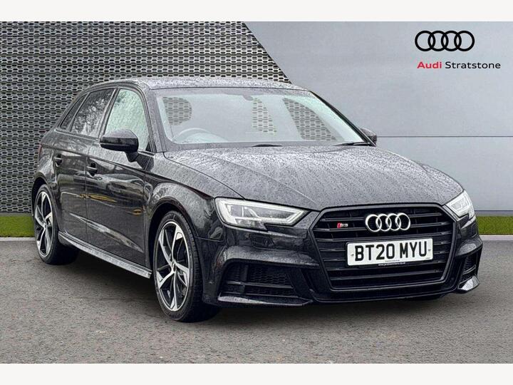 Audi A3 2.0 TFSI Black Edition Sportback S Tronic Quattro Euro 6 (s/s) 5dr