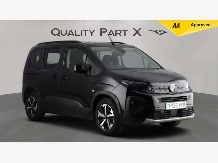 Peugeot E-Rifter 52kWh GT Standard MPV Auto 5dr (11kW Charger)