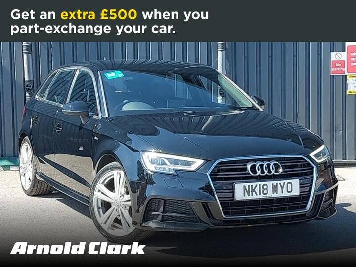 Audi A3 1.0 TFSI S Line Sportback Euro 6 (s/s) 5dr