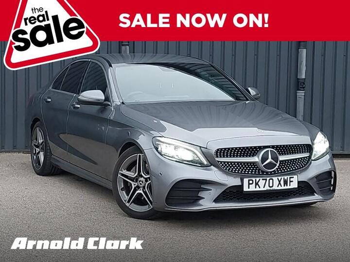 Mercedes-Benz C Class 2.0 C220d AMG Line (Premium) G-Tronic+ Euro 6 (s/s) 4dr