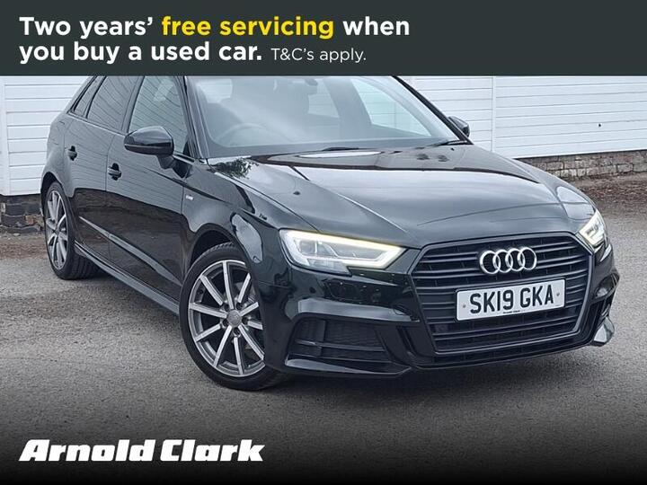 Audi A3 1.0 TFSI 30 Black Edition Sportback Euro 6 (s/s) 5dr