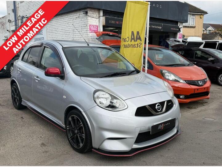 Nissan MICRA MARCH NISMO 1.2 Petrol Silver 5dr 5DOOR/ NEW MOT/ SERVICE