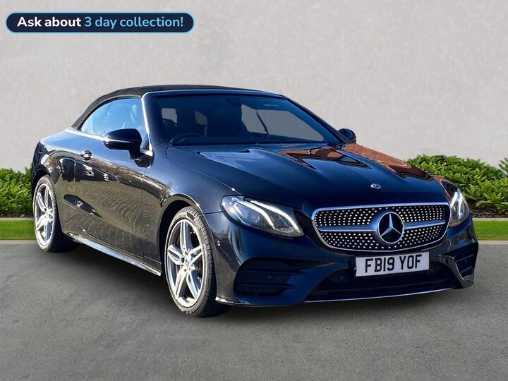 Mercedes-Benz E CLASS 2.0 E220d AMG Line Cabriolet G-Tronic+ Euro 6 (s/s) 2dr Mercedes-Benz E CLASS 2.0 E220d AMG Line Cabriolet G-Tronic+ Euro 6 (s/s) 2dr