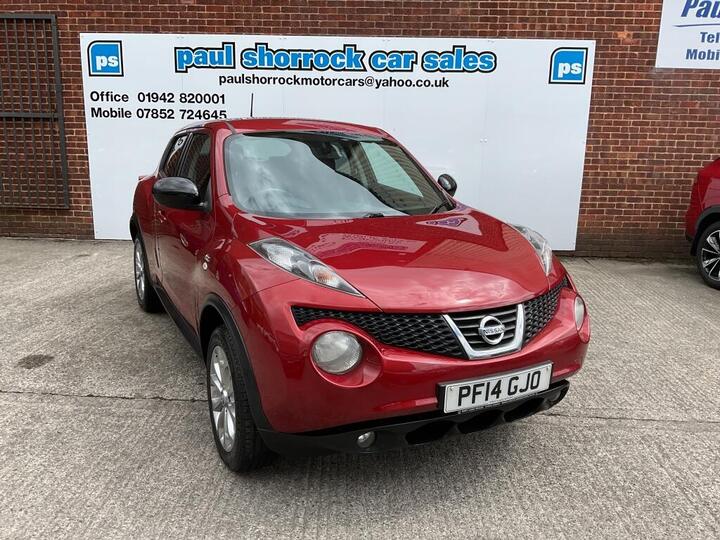 Nissan JUKE HATCHBACK 1.6 N-tec Euro 5 5dr (17in Alloy)