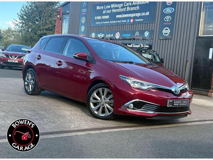 Toyota AURIS 1.8 VVT-h Excel CVT Euro 6 (s/s) 5dr (Safety Sense)
