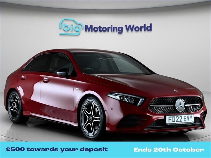 Mercedes-Benz A Class 1.3 A200 AMG Line Edition (Premium) 7G-DCT Euro 6 (s/s) 4dr