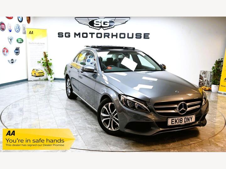 Mercedes-Benz C-CLASS 2.0 C200 Sport G-Tronic+ Euro 6 (s/s) 4dr