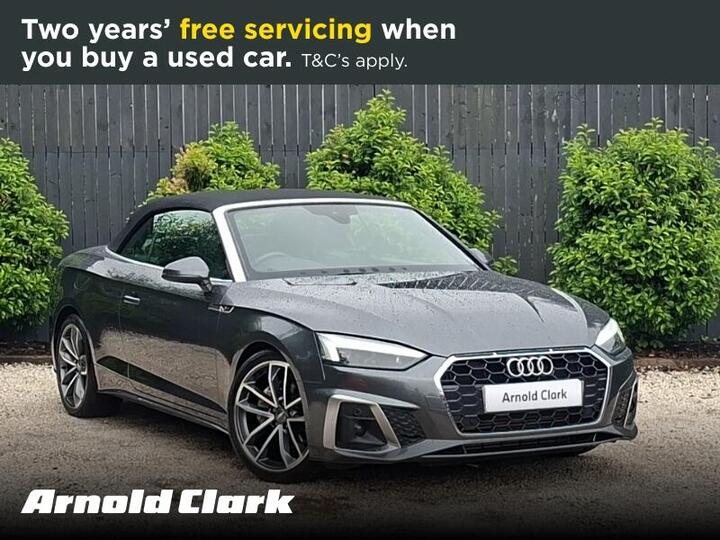 Audi A5 Cabriolet 2.0 TFSI 40 S Line S Tronic Euro 6 (s/s) 2dr
