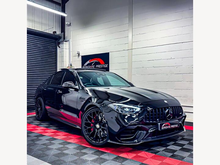 Mercedes-Benz C-CLASS 2.0 C63 6.1kWh AMG S E Performance Night Edition (Premium Plus) SpdS MCT 4MATIC+ Euro 6 (s/s) 4dr Mercedes-Benz C-CLASS 2.0 C63 6.1kWh AMG S E Performance Night Edition (Premium Plus) SpdS MCT 4MATIC+ Euro 6 (s/s) 4dr