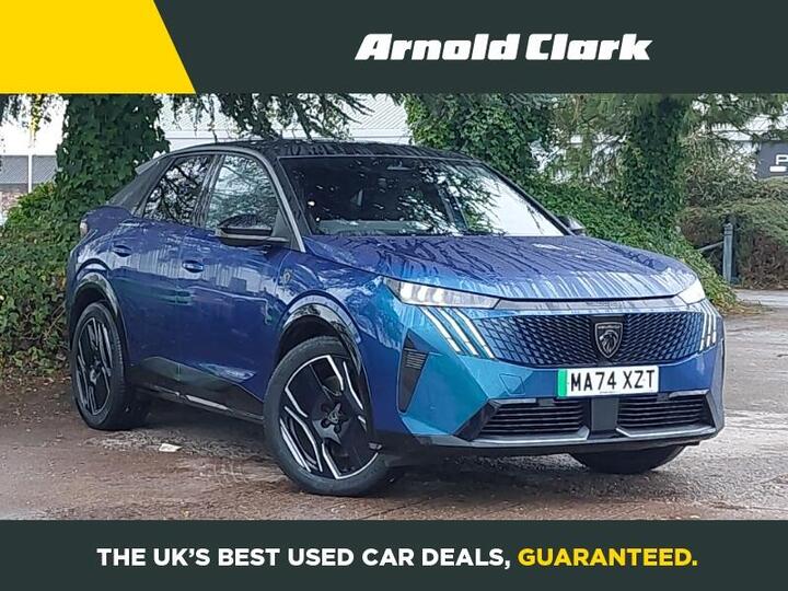 Peugeot E-3008 73kWh GT Auto 5dr Peugeot E-3008 73kWh GT Auto 5dr