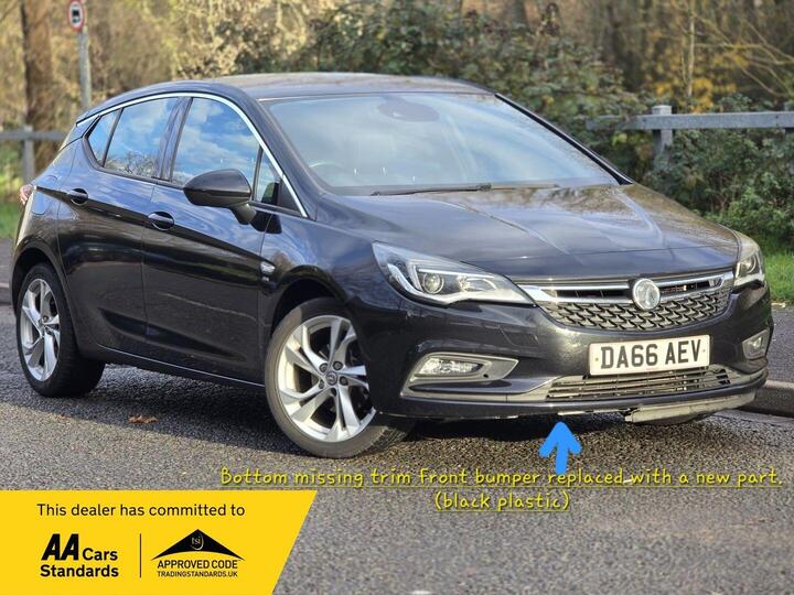 Vauxhall Astra 1.0i Turbo EcoFLEX SRi Euro 6 (s/s) 5dr