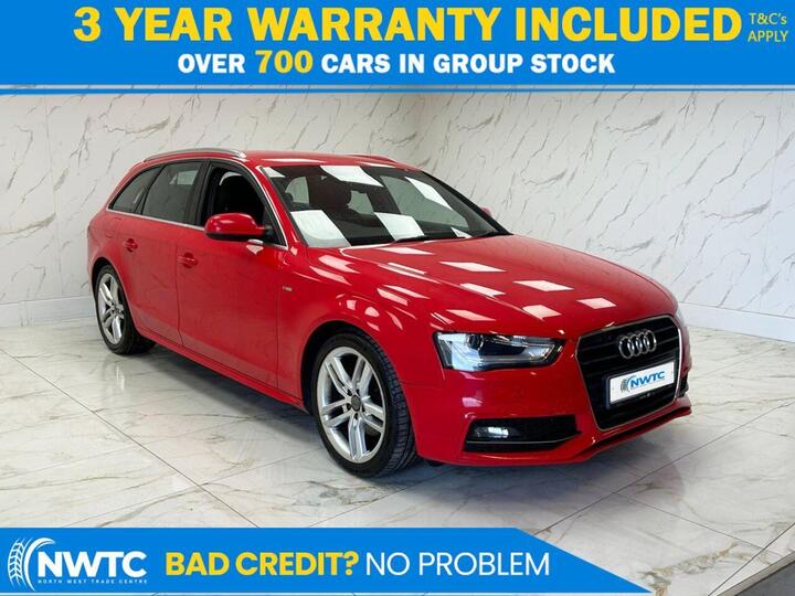 Audi A4 AVANT 2.0 TDI S Line Multitronic Euro 5 (s/s) 5dr