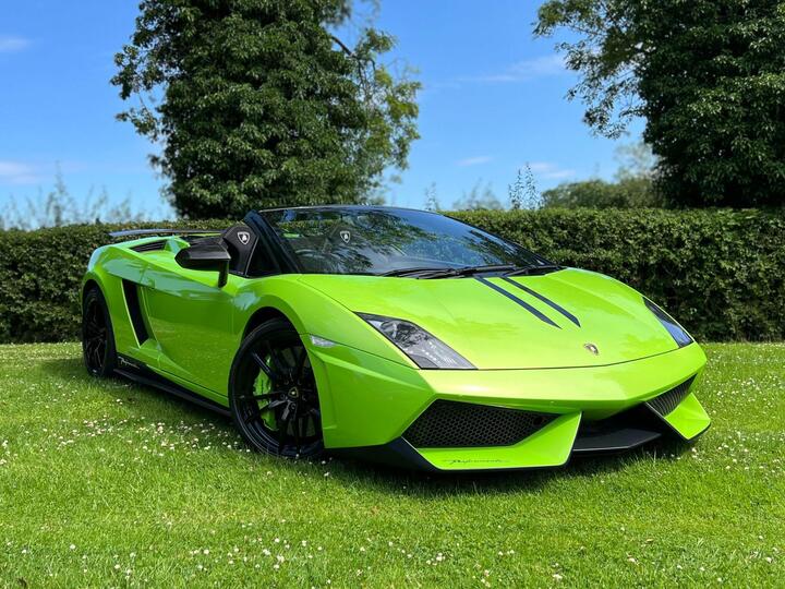 Lamborghini Gallardo 5.2 V10 LP 570-4 Performante Spyder EGear 4WD Euro 5 2dr
