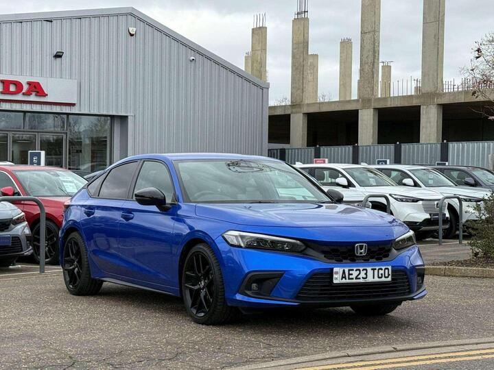 Honda Civic 2.0 H I-MMD Sport ECVT Euro 6 (s/s) 5dr