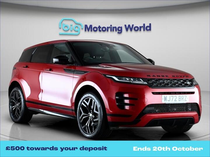 Land Rover Range Rover Evoque 1.5 P300e 12.2kWh Edition Auto 4WD Euro 6 (s/s) 5dr
