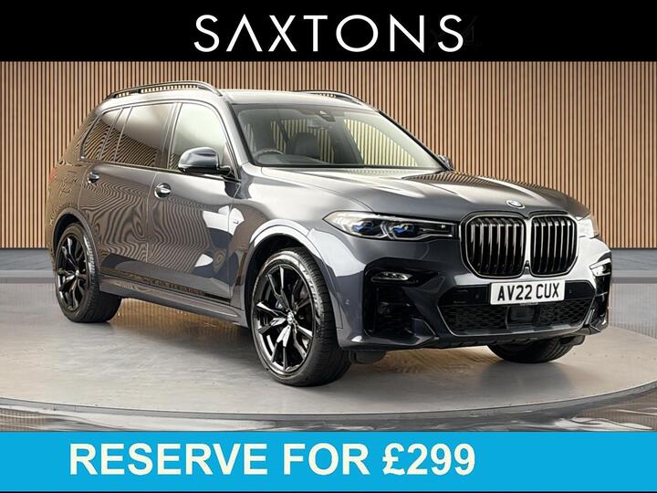 BMW X7 4.4 M50i V8 Auto XDrive Euro 6 (s/s) 5dr
