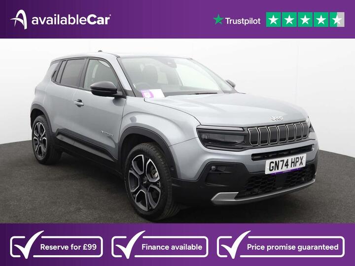 Jeep Avenger 1.2 E-Hybrid Summit E-DCT Euro 6 (s/s) 5dr Jeep Avenger 1.2 E-Hybrid Summit E-DCT Euro 6 (s/s) 5dr