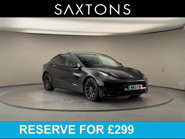 Tesla Model 3 (Dual Motor) Performance Auto 4WDE 4dr (Performance Upgrade) Tesla Model 3 (Dual Motor) Performance Auto 4WDE 4dr (Performance Upgrade)