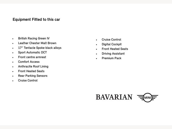 MINI Hatch 2.0 Cooper S Exclusive Steptronic Euro 6 (s/s) 3dr