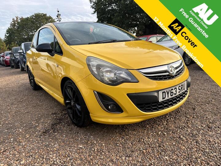 Vauxhall Corsa 1.2 16V Limited Edition Euro 5 3dr