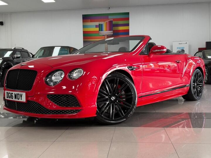 Bentley CONTINENTAL 6.0 W12 GTC Speed Auto 4WD Euro 6 2dr