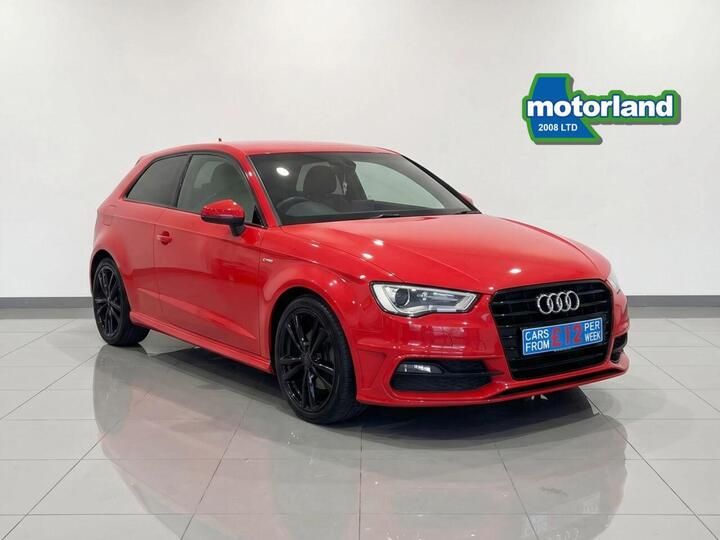 Audi A3 1.6 TDI S Line S Tronic Euro 6 (s/s) 3dr (Nav)