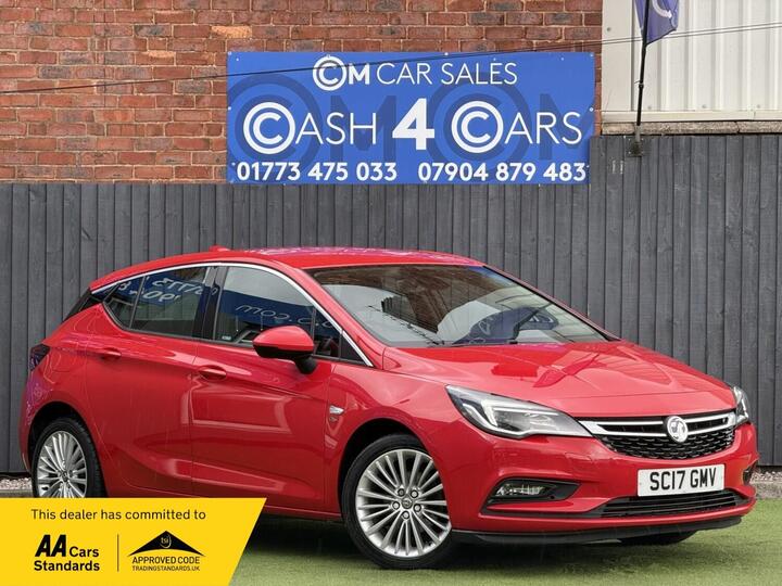 Vauxhall ASTRA 1.4i Turbo Elite Nav Euro 6 5dr