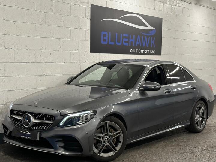 Mercedes-Benz C Class 1.6 C180 AMG Line (Premium) G-Tronic+ Euro 6 (s/s) 4dr