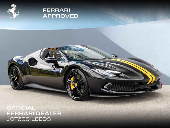 Ferrari 296 GTS 3.0T V6 7.45kWh Spider F1 DCT Euro 6 (s/s) 2dr Ferrari 296 GTS 3.0T V6 7.45kWh Spider F1 DCT Euro 6 (s/s) 2dr