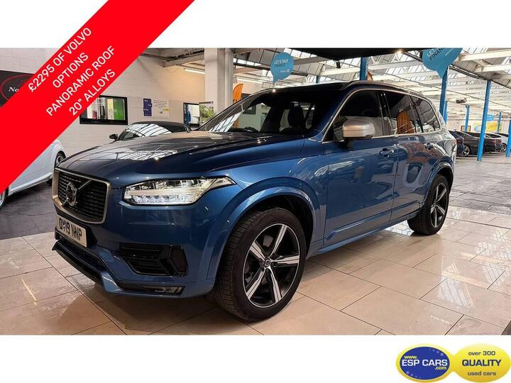 Volvo XC90 2.0 D5 PowerPulse R-Design Auto 4WD Euro 6 (s/s) 5dr