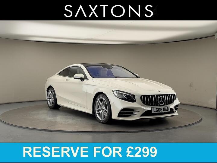 Mercedes-Benz S Class 4.0 S560 V8 BiTurbo AMG Line (Premium) G-Tronic Euro 6 (s/s) 2dr