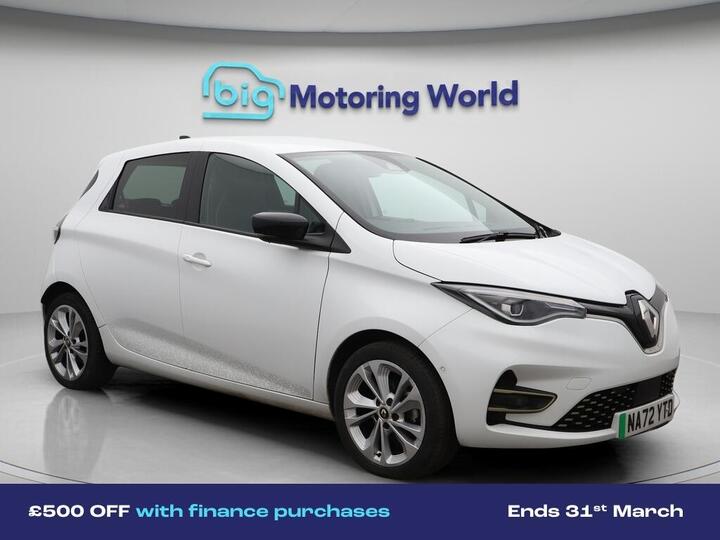 Renault Zoe R135 EV50 52kWh Iconic Auto 5dr (Boost Charge)