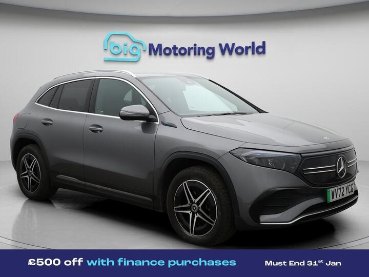 Mercedes-Benz EQA EQA 350 66.5kWh AMG Line Auto 4MATIC 5dr