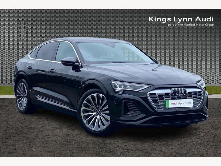 Audi Q8 E-tron 50 S Line Sportback Auto Quattro 5dr 95kWh (11kW Charger) Audi Q8 E-tron 50 S Line Sportback Auto Quattro 5dr 95kWh (11kW Charger)