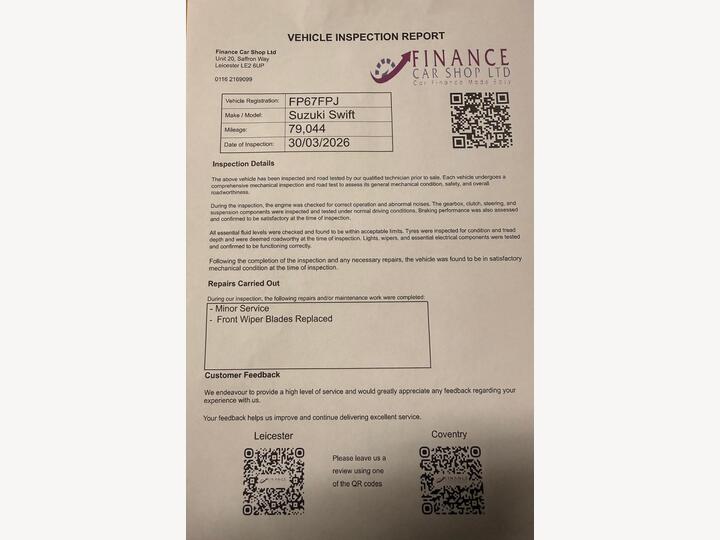 Suzuki Swift 1.0 Boosterjet SHVS SZ5 Euro 6 (s/s) 5dr